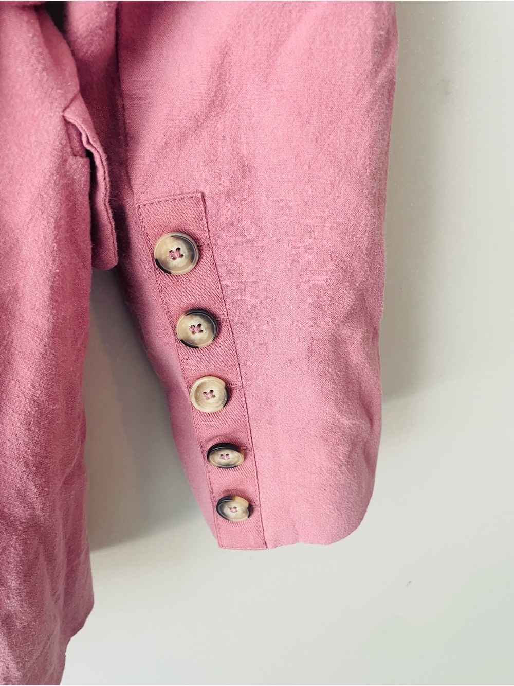 Free People Olivia Blazer Dusty Rose NWT - Picture 7 of 10